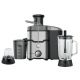 Westpoint WF-1833 3 in 1 Blender, and grinder unbreakable polycarbonate jar/bowl fully high Speed, energy efficient pure copper 600w HMA